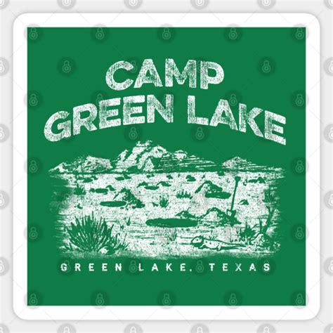 Camp Green Lake - Holes (Variant) - Holes - Sticker | TeePublic