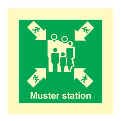 Muster Station Symbol