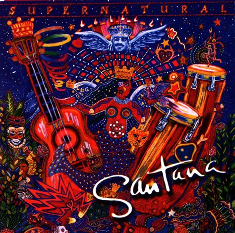 Santana, Supernatural. 1999 | Album cover art, Pop posters, Album covers