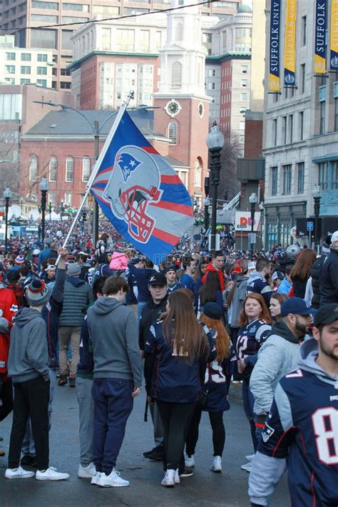 New England Patriots 53th Super Bowl Championship Parade in Boston on ...