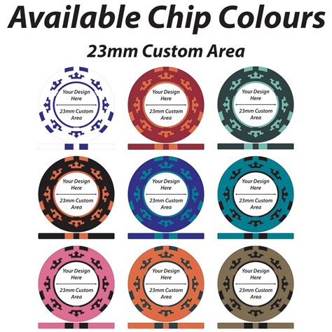 Design Your Own Crown 14g Clay Custom Poker Chips