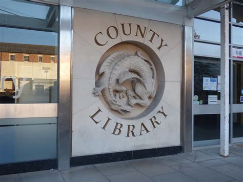 Taunton Library - County Library dragon sculpture - a photo on Flickriver