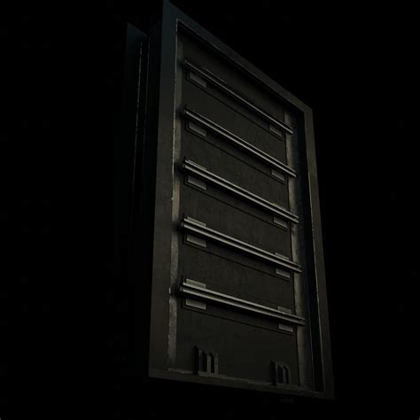 ArtStation - SCP:Checkpoint Blast Door