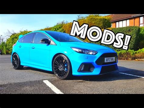 FORD FOCUS RS MODS UPDATE | 2019 - YouTube