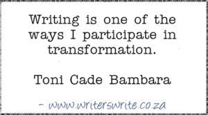 Quotable – Toni Cade Bambara - Writers Write