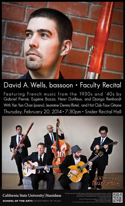 CSU Stanislaus « David A. Wells, bassoon