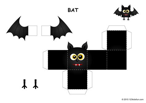 Fun Halloween Paper Crafts - papercraft among us