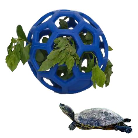 Tortoise Treat Ball Feeding Vegetable - Aquatic Turtle Toy & Feeder for ...