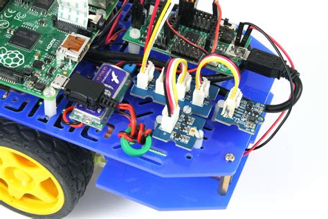 Adding Sensors to the Raspberry Pi Camera Robot Kit | Dawn Robotics Blog