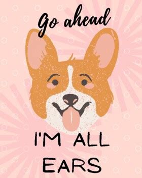 I'm All Ears Classroom Poster by Mollie LaPlante | TPT