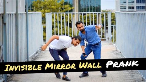 INVISIBLE MIRROR WALL PRANK | Prank in India 2019 | Delhi Prankstar ...