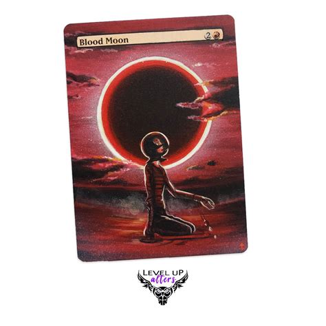 Griffith invoking the Eclipse - Berserk theme alter on Blood Moon by Lev3l Up Alters : r/magicTCG