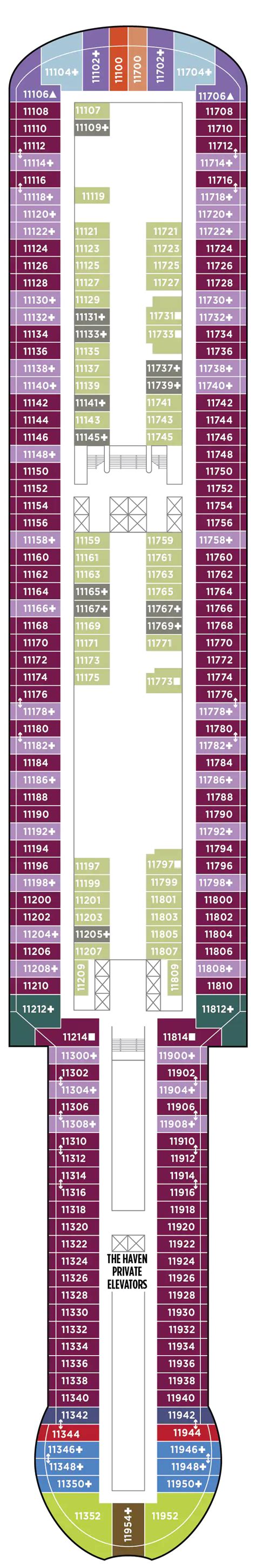 Norwegian Prima Deck Plans | CruiseInd