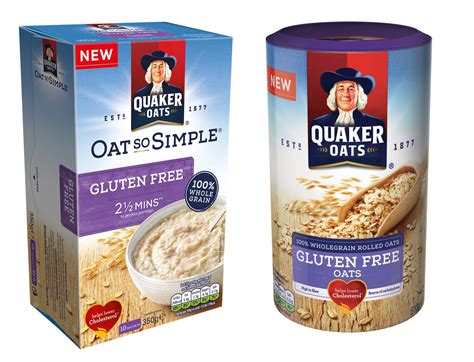 Quaker Oats launches gluten free variants