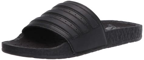 adidas Adilette Boost Slide in Black - Lyst