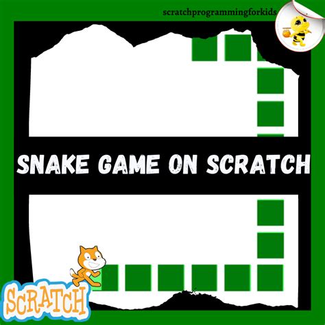 How to make a Snake Game on Scratch (step by step SCRATCH Tutorial 2021) » Scratch 3.0 Game Tutorial