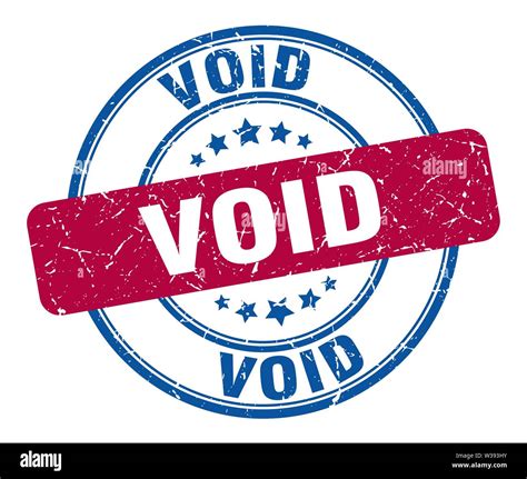 void stamp. void round grunge sign. void Stock Vector Image & Art - Alamy