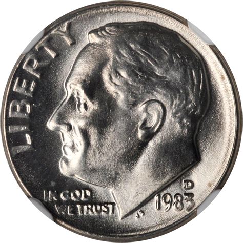 Value of 1983-D Dime | Sell and Auction, Rare Coin Buyers