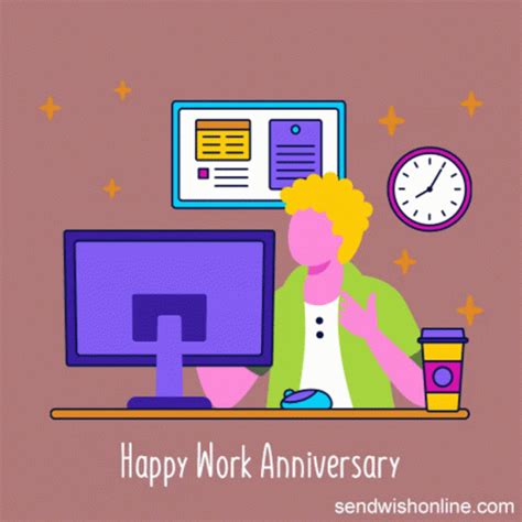 Office Happy Work Anniversary Gif Funny Animaltree - vrogue.co