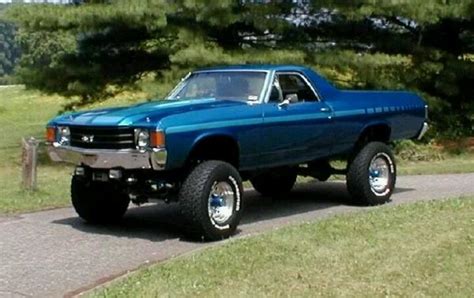 El Camino Custom Lifted Trucks, Lifted Chevy Trucks, Classic Chevy Trucks, Diesel Trucks, Pickup ...