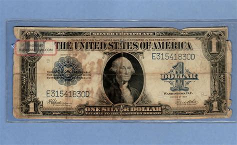 Series Of 1923 $1 Silver Certificate