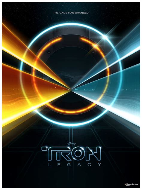 'Tron Legacy' poster revisited | A year ago when the initial… | Flickr