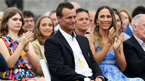 Lleyton Hewitt celebrates International Tennis Hall of Fame induction ...