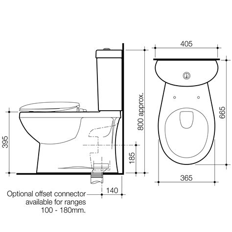 Profile II Close Coupled Toilet Suite | Caroma