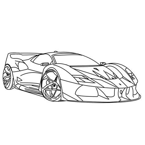 Ferrari F40 Modern, Ferrari Drawing, Ferrari Sketch, Car PNG ...