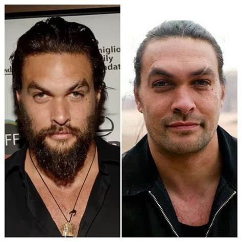 Jason Momoa Shaved off his Beard | Beard styles, Beard model, Beard