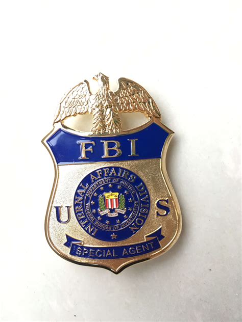 2019 Replica Police Metal Badge United States FBI Special Agent Insignia Federal Bureau ...