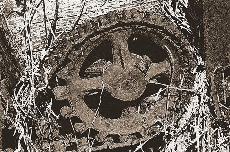 Old Manure Spreader Drive Chain Photograph by Frank Guemmer - Fine Art America