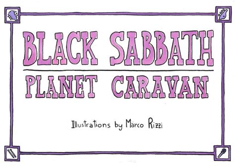 "Planet Caravan" - BLACK SABBATH ILLUSTRATIONS on Behance