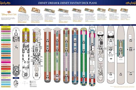 Disney Cruise Ship Deck Plans - Disney Cruise Line Information