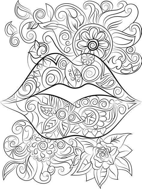 Unusual Adult Coloring Books Coloring Pages