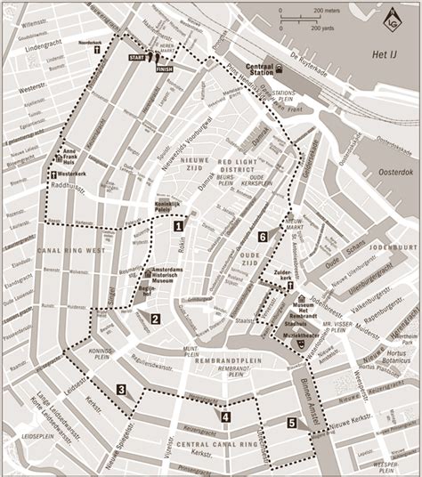 Map of Amsterdam Bike Tour | Amsterdam, Round the world trip, Amsterdam bike