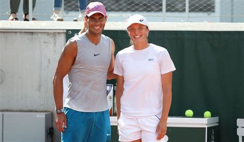 Iga Swiatek's touching messages about Rafael Nadal and Naomi Osaka ahead of their comebacks