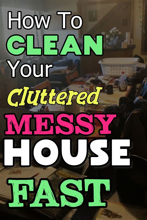 How To Clean an EXTREMELY Cluttered House + Signs of a Problem Test | Messy house, House is a ...