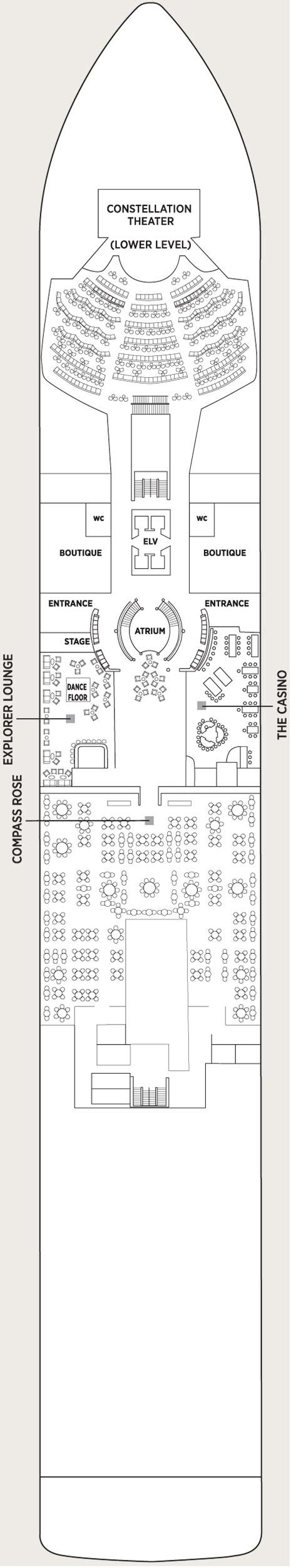 Seven Seas Explorer Deck Plan | Regent Seven Seas Cruises | ROL Cruise