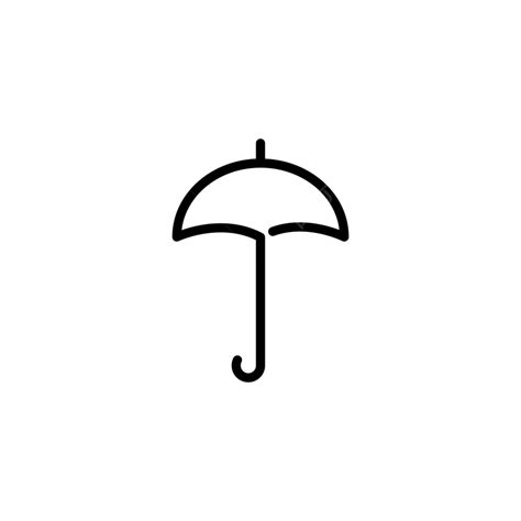 Templat Design Vector PNG Images, Umbrella Icon Design Template Vector, Dry, Insurance ...