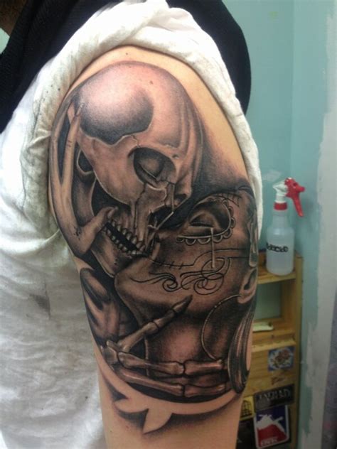 Discover more than 52 kiss of death tattoo best - in.cdgdbentre