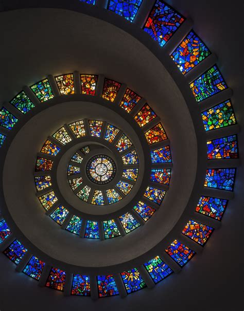 Spiral Stained Glass Window Free Stock Photo - Public Domain Pictures
