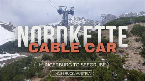 Nordkette Cable car in Innsbruck, Austria - YouTube