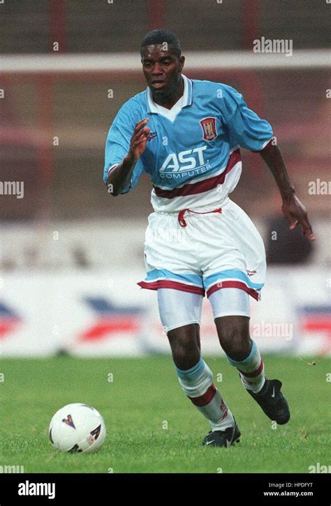 UGO EHIOGU ASTON VILLA FC 24 July 1997 Stock Photo - Alamy