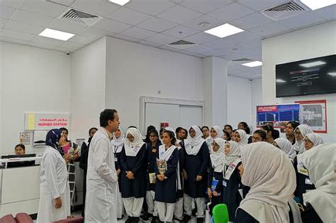 Thumbay Hospital Day Care, University City Road Muweilah-Sharjah Conducts Hospital Tour Session ...