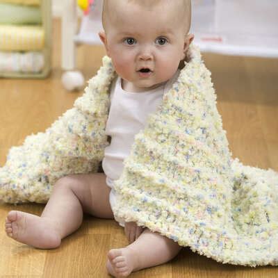 RED HEART COZIEST BABY BLANKET EVER - BePatterns