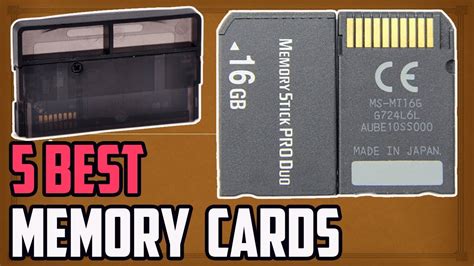 5 Best Memory Cards - YouTube