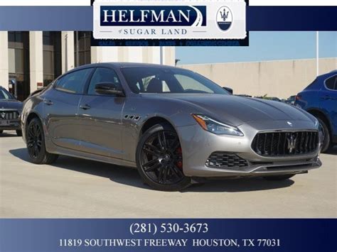 New 2022 Maserati Quattroporte GT 4dr Car in Sugar Land #N1380933 ...