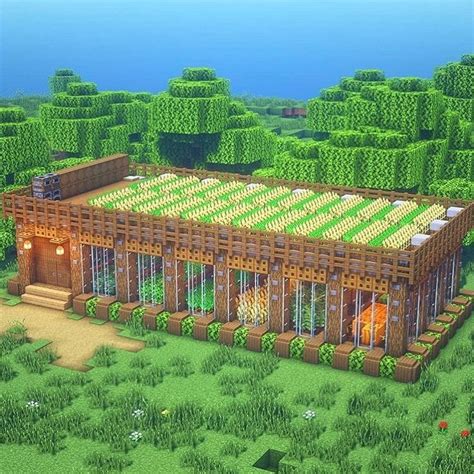 6,394 Likes, 37 Comments - @myminecraftbase on Instagram: “Awesome greenhouse Made by @tanol ...