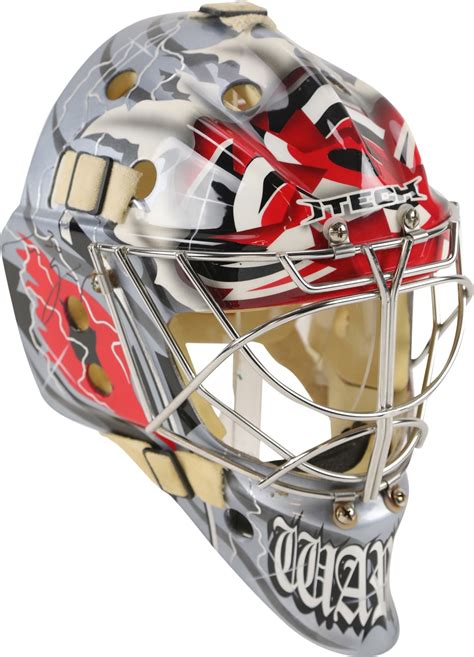 Cam Ward Carolina Hurricanes Game Worn Goalie's Mask